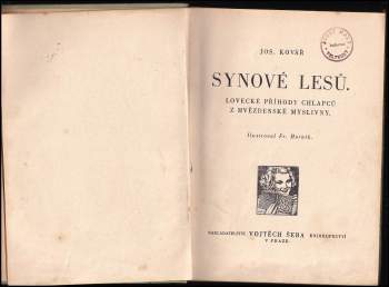 Josef Kovář: Synové lesů