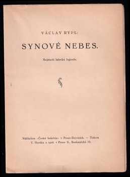 Václav Rypl: Synové nebes