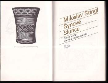 Miloslav Stingl: Synové Slunce