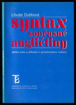 Syntax současné angličtiny