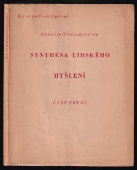 Synthesa lidského myšlení