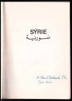 Charif Bahbouh: Sýrie