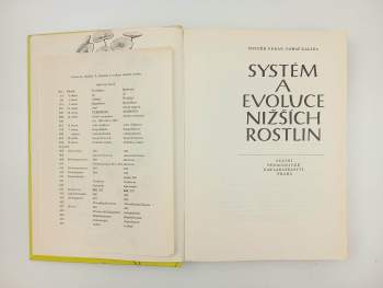 Zdeněk Urban: Systém a evoluce nižších rostlin