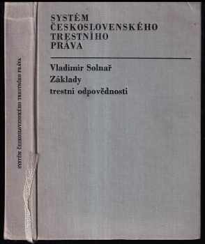 Základy trestní odpovědnosti