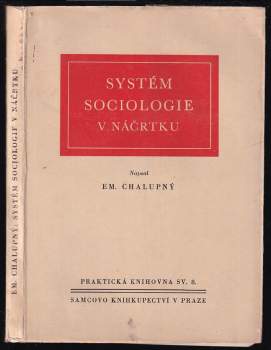 Systém sociologie v náčrtku