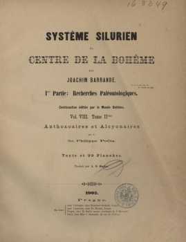 Systême silurien du centre de la Bohême