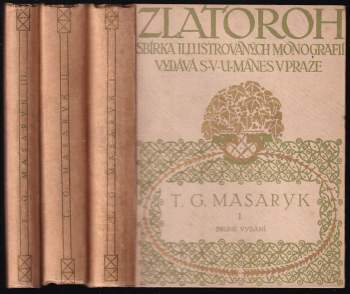 Jan Herben: T. G. Masaryk : Díl 1-3