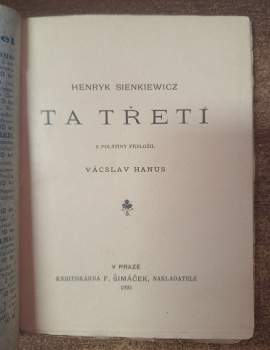 Henryk Sienkiewicz: Ta třetí