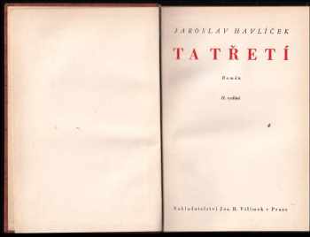 Jaroslav Havlíček: Ta třetí