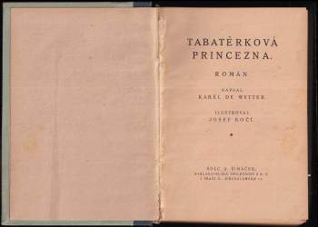 Karel Dewetter: Tabatěrková princezna