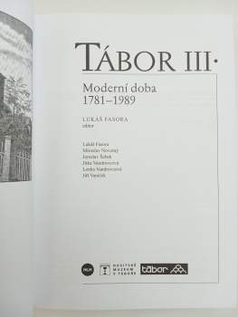 František Šmahel: Tábor 1-3