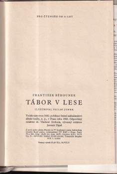 František Běhounek: Tábor v lese
