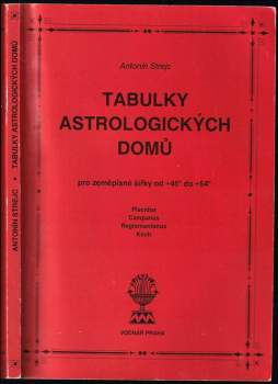 Tabulky astrologických domů pro zeměpisné šířky od +45° do +54°