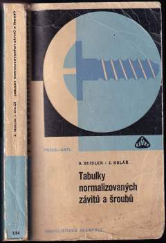 Tabulky normalizovaných závitů a šroubů
