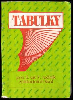Tabulky pro 5. až 7. ročník základních škol