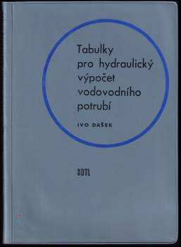 Tabulky pro hydraulický výpočet vodovodního potrubí