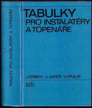 Tabulky pro instalatéry a topenáře
