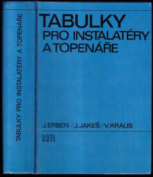 Tabulky pro instalatéry a topenáře