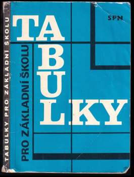 Tabulky pro základní školu