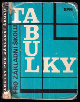 Tabulky pro základní školu