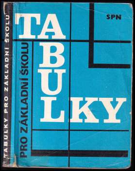 František Běloun: Tabulky pro základní školu