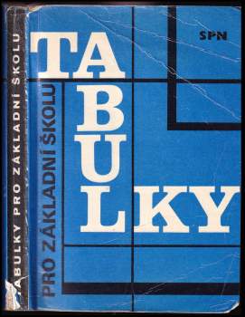 Tabulky pro základní školu