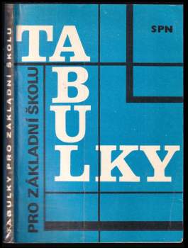 Tabulky pro základní školu