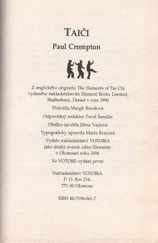 Paul H Crompton: Taiči