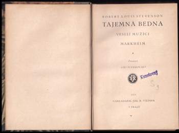 Robert Louis Stevenson: Tajemná bedna