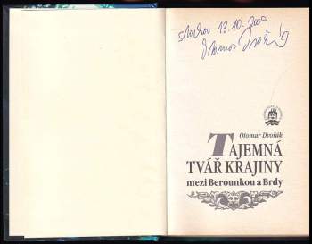 Otomar Dvořák: Tajemná tvář krajiny mezi Berounkou a Brdy