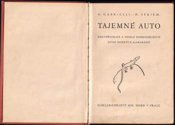 Olga Gabrielli: Tajemné auto