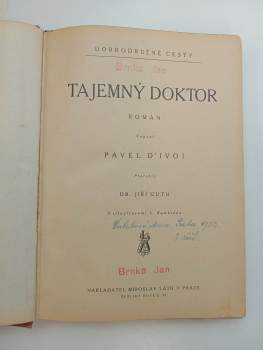 Paul d' Ivoi: Tajemný doktor
