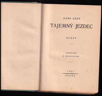 Zane Grey: Tajemný jezdec