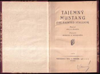 Hal George Evarts: Tajemný mustang