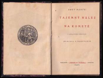 Bret Harte: Tajemný nález na kometě
