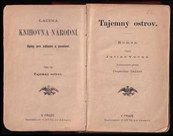 Jules Verne: Tajemný ostrov - svazek 1
