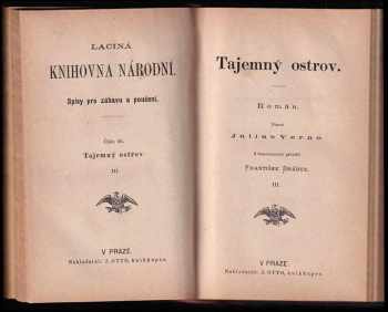 Jules Verne: Tajemný ostrov - díly 2. a 3.