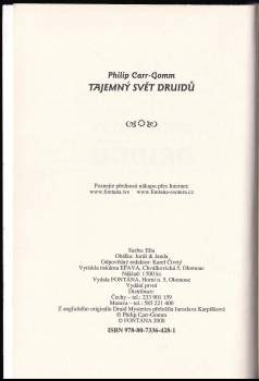 Philip Carr-Gomm: Tajemný svět druidů