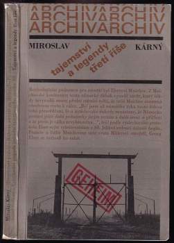 Tajemství a legendy třetí říše : sedm sond do historie