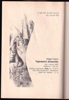 Edgar Cayce: Tajemství Atlantidy