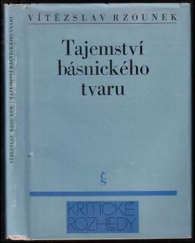 Tajemství básnického tvaru