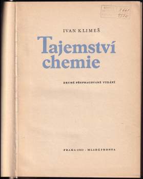 Ivan Klimes: Tajemství chemie