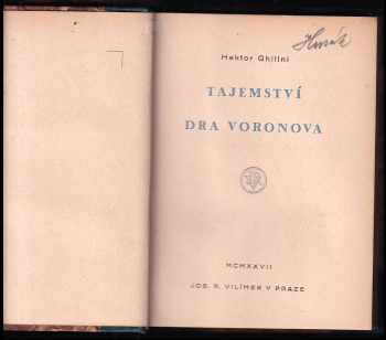Hector Ghilini: Tajemství dra. Voronova