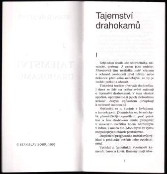 Stanislav Sohr: Tajemství drahokamů
