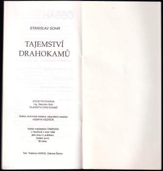 Stanislav Sohr: Tajemství drahokamů