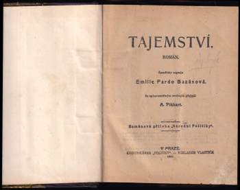 Emilia Pardo Bazan: Tajemství