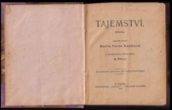 Emilia Pardo Bazan: Tajemství