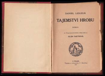 Daniel Lesueur: Tajemství hrobu