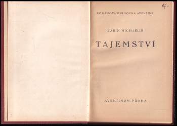 Karin Michaëlis: Tajemství