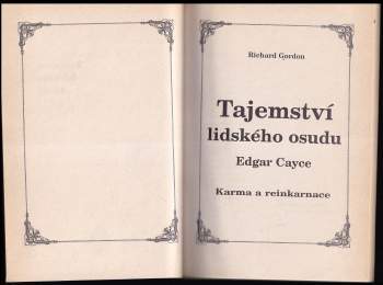 Richard Gordon: Tajemství lidského osudu